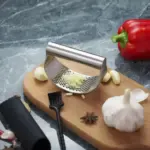 Stainless Steel Garlic Press - Image 5