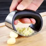 Stainless Steel Garlic Press - Image 4