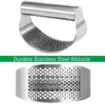 Stainless Steel Garlic Press - Image 3