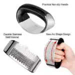 Stainless Steel Garlic Press - Image 2