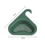 Kitchen Sink Drain Basket Swan Drain Rack - Image 11