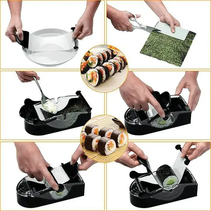 1699746467158 DIY Kitchen Sushi Maker Roller - Image 1
