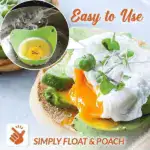 Easy Silicone Egg Poacher (4pcs) - Image 3