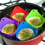 Easy Silicone Egg Poacher (4pcs)